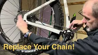 Replacing my SX Eagle Chain - Easy Garage Fatbike Maintenance