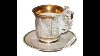 Filiżanka. Porcelana z ok. 1850 r.