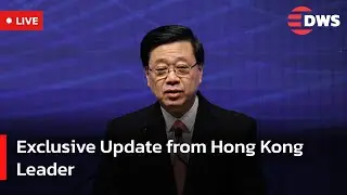 LIVE: Hong Kong Chief Executive John Lee Visits Shelters, Updates Relief Efforts | DWS News | AL14