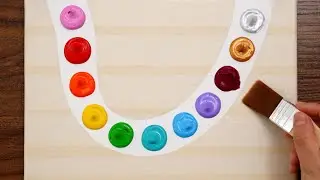 Easy Acrylic Painting For Beginners (1346) #art #painting #paintingtutorial