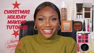 CHRISTMAS HOLIDAY MAKEUP TUTORIAL |FULL FACE GLAM| CHIT-CHAT GRWM