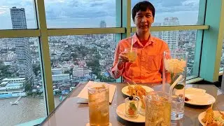 Chatrium Riverside hotel Bangkok club lounge | Thailand vlog