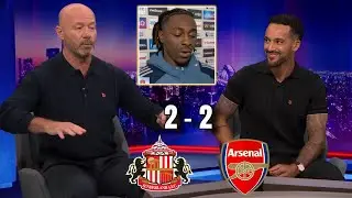 Sunderland 2-2 Arsenal! Alan Shearer & Walcott Full Reactions | MOTD Analysis