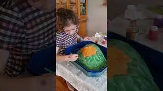 Homemade Volcano Preparation