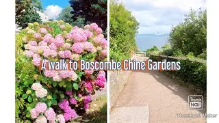 A walk in Boscombe Chine Gardens, Bournemouth, UK | EastCliff to Christchurch Road, May2020