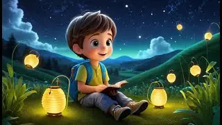 Tiny Glow Worms Light the Skies! | Magical Glow Worm Song for Kids | Nighttime Adventure Rhyme