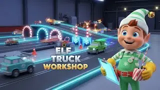 🎄 Elf Truck Workshop Song 🚚✨ | How Toy Trucks Are Made! | Fun Educational Kids Song