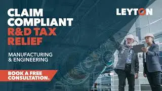 Fast, compliant R&D Tax Claims for UK manufacturers -Trusted by 50,000+ clients