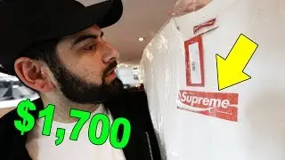THE WORLDS MOST EXPENSIVE SUPREME SHIRTS!! (SOLD FOR $9,000)