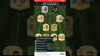 Bellerin 2019 UEl road to final sbc