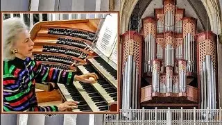German | FESTIVE TRUMPET TUNE | Diane Bish at Frauenkirche in Munich, Germany