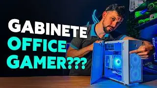 MONTAMOS UM PC GAMER FULL WHITE NO GABINETE BARATINHO DA RISE MODE
