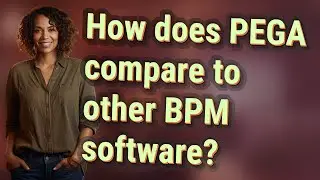 How does PEGA compare to other BPM software?