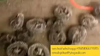 mesh scrubber knitting machine