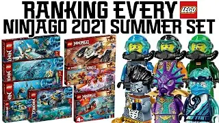 Ranking Every LEGO Ninjago 2021 Summer Set!