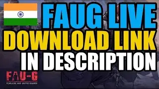 (🇮🇳26 JANUARY 10-12PM) FAUG MOBILE LAUNCH🔥LIVE GAMEPLAY FAUG LAUNCH EVENT 26 JANUARY | FAUG LIVE