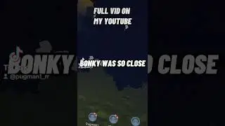 BONKY WAS SO CLOSE IN THE NEW RRO #shorts |#recroom