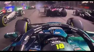 Lance Stroll | Aston Martin | Onboard Start | F1 2025 Las Vegas