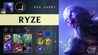 Ryze Carry vs Jhin - EUW Master Patch 26.02