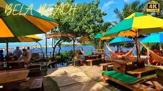 [Beach Walk Brazil] Beach Walk BIG DAY in Bela Beach,🌞Para&iacute;ba, Brazil | 4K