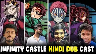 Demon Slayer Infinity Castle Hindi Dub Cast Reveal 🔥 | Official Voice Actors
