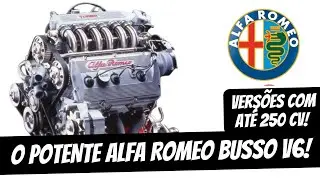 O POTENTE ALFA ROMEO BUSSO V6!!