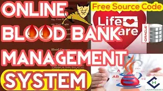 Online Blood Bank Management Project in java with full source code, JSP, Oracle, Apache Tomcat