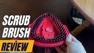 Scrub Brush Replacement Head Review 🧽 - Perfect for O Cedar EasyWring Spin Mop & More 🚿