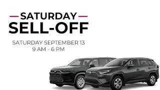 Saturday Sell-Off | Crown Toyota