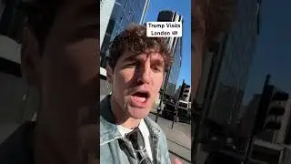 Trump visits London 🇬🇧 #comedy