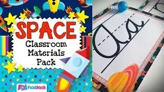 Space Classroom Theme Decor Pack