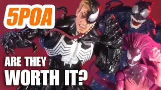 VENOM 3 PACK! Amazon Exclusive Marvel Legends Spider-Man Symbiote Riot + Agony Action Figure Review