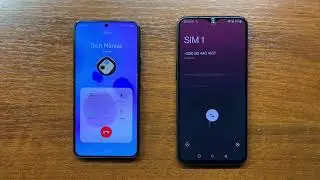 Samsung Galaxy S22 Dual SIM Outgoing Call. OnePlus 6T SIM 1 & SIM 2 Incoming Call