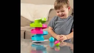 Fat Brain Toys Simpl Dimpl   Blue Pink Office & Desk Toys for Ages 3 to 11