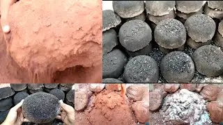 Fully dry floor crumble 🎉 compilation Dusty 😷 treat satisfying asmr
