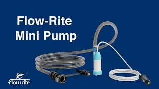 Flow-Rite Mini Pump Qwik Minute Video