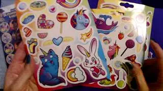 ASMR | Peeling Stickers / Crepe Paper Sounds (Whisper)