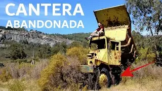 explorando MAQUINARIA ABANDONADA 🚜🏭 Cantera TANDIL