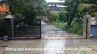 Automatic Remote Gates with Mobile Bluetooth operator
