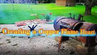 Creating a Copper Flame Heart