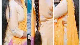 Long hair open hair style Girls and women|| Hair style ❤️#longhair #hair #shorts #style #beautiful