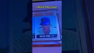 I Want A Nolan Ryan Rookie Card So Bad! #shorts