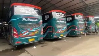 Update Garasi Pusat PO Haryanto di Awal Tahun 2026