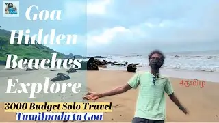 Peaceful Goa Beaches 🌊No Crowds |Explore Goa Hidden Villages in Local Bus🚍 | Ep - 4 | Ste Vlogs 🚶