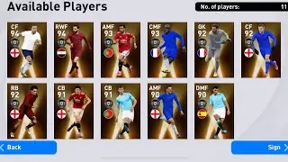 PES 2021 MOBILE 🔥Pack Opening Fans' Choice: English League