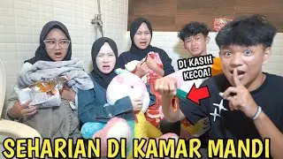 SEHARIAN TINGGAL DI KAMAR MANDI! GAKUAT BANGET