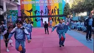 Balloon Race game Aabha Vidya Niketan Hr.Sec School