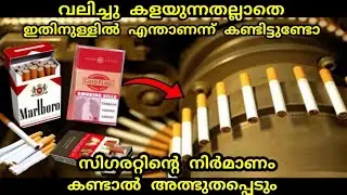ഇങ്ങനെയായിരുന്നോ Factory യിൽ  സിഗരറ്റ് നിർമിച്ചിരുന്നത് | Tz Malayalam