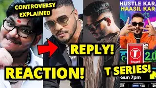DANK RISHU LIVE! Explained His Controversy With RAFTAAR! King's Manager REPLY | HUSTLE on T series!