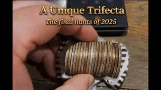 Последние серебряные монеты 2025 года - Уникальная тройка - Поиск серебряных полудолларов в рулон...